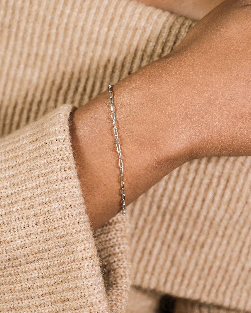 Paperclip Chain Bracelet