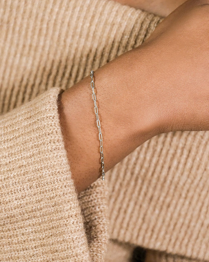 Paperclip Chain Bracelet