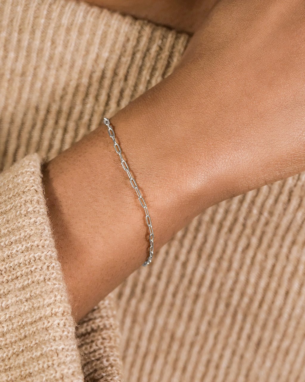 Paperclip Chain Bracelet