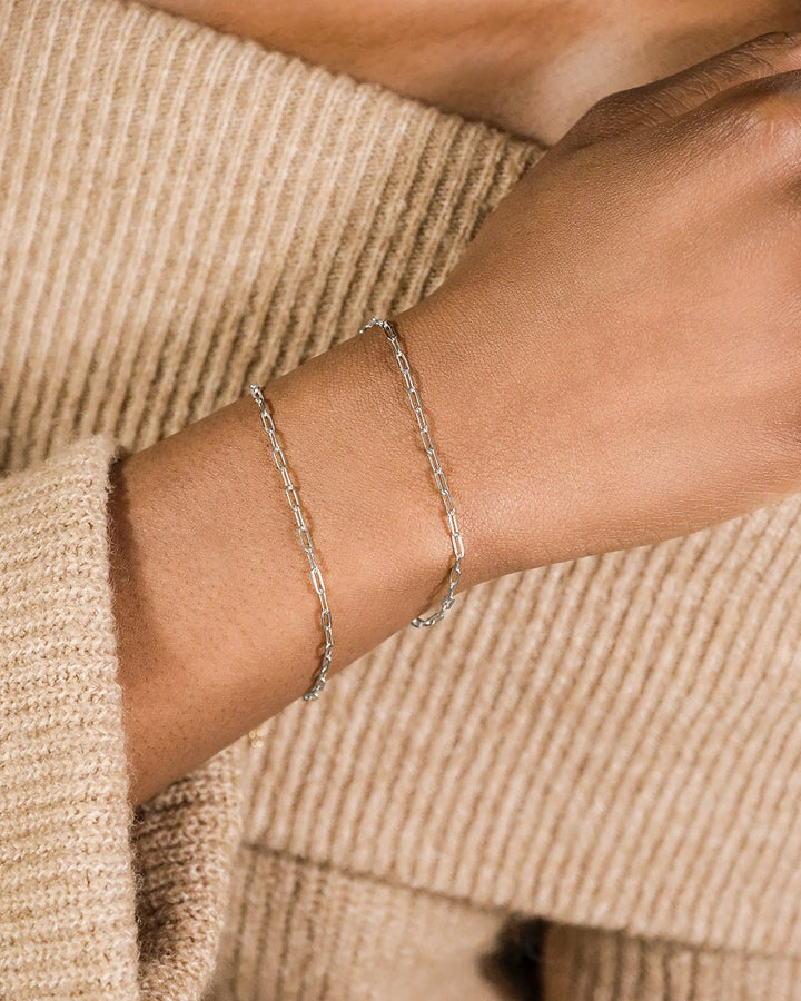Paperclip Chain Bracelet