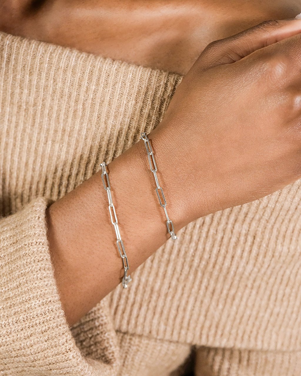 Paperclip Chain Bracelet