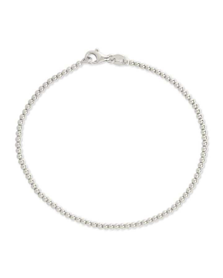 Basia Dainty Beaded Chain Bracelet
