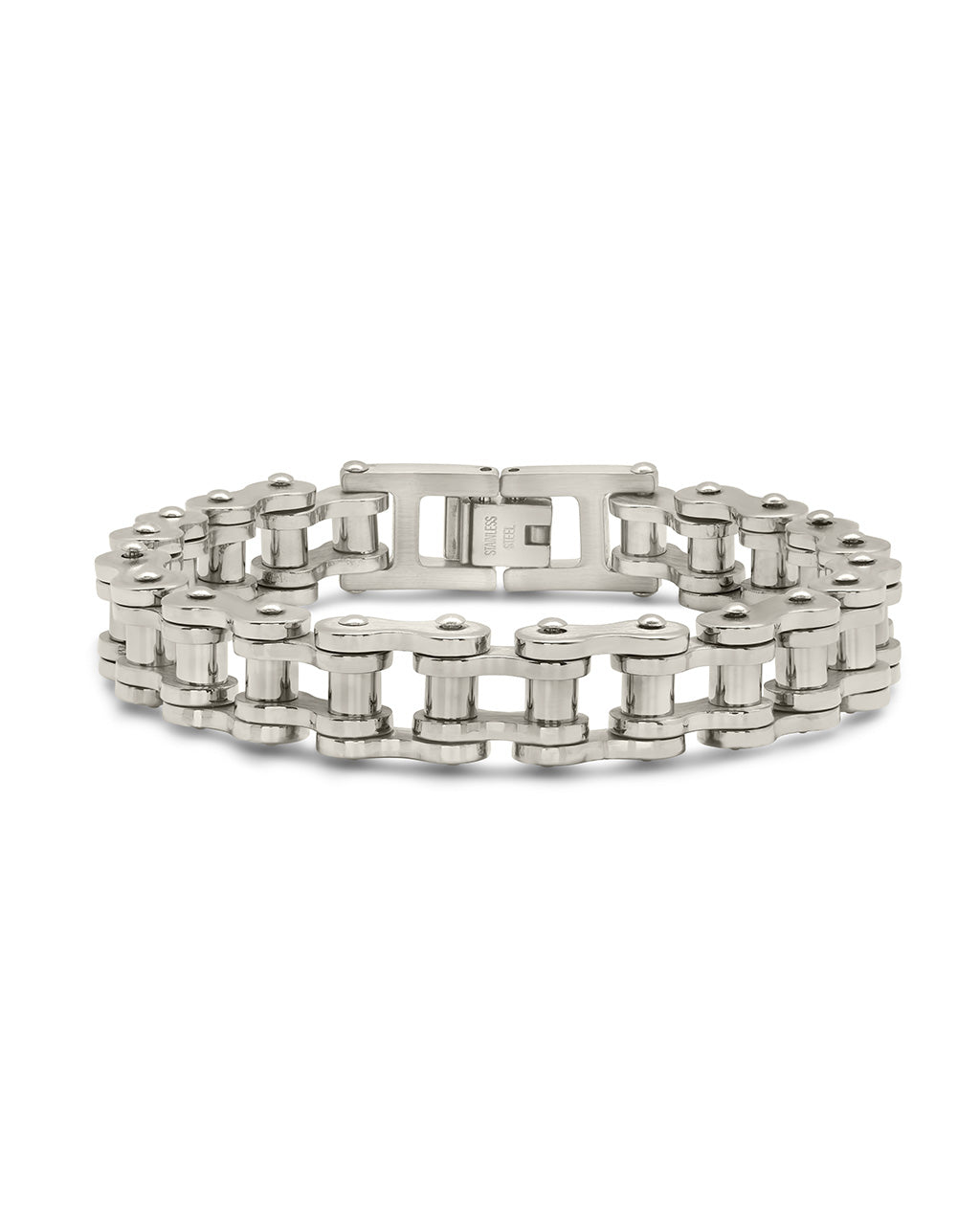 Bolt Watch Band Chain Bracelet by Sterling Forever