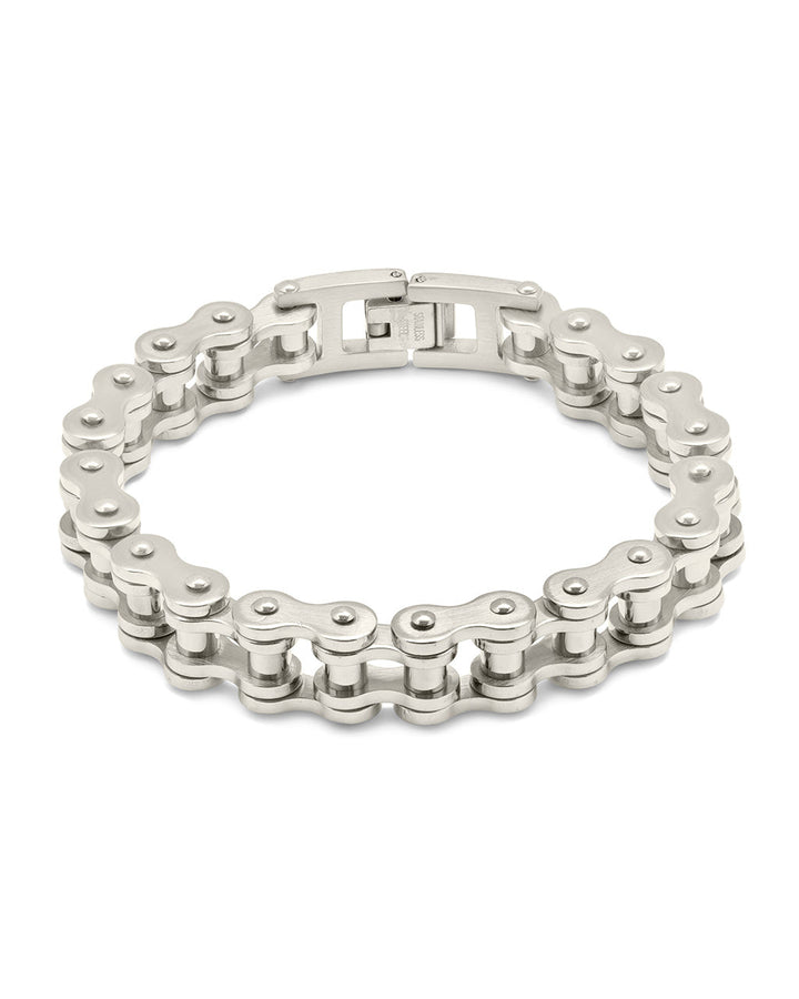 Bolt Watch Band Chain Bracelet by Sterling Forever