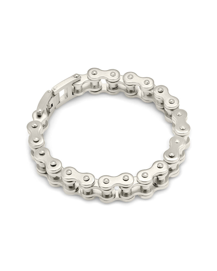 Bolt Watch Band Chain Bracelet by Sterling Forever