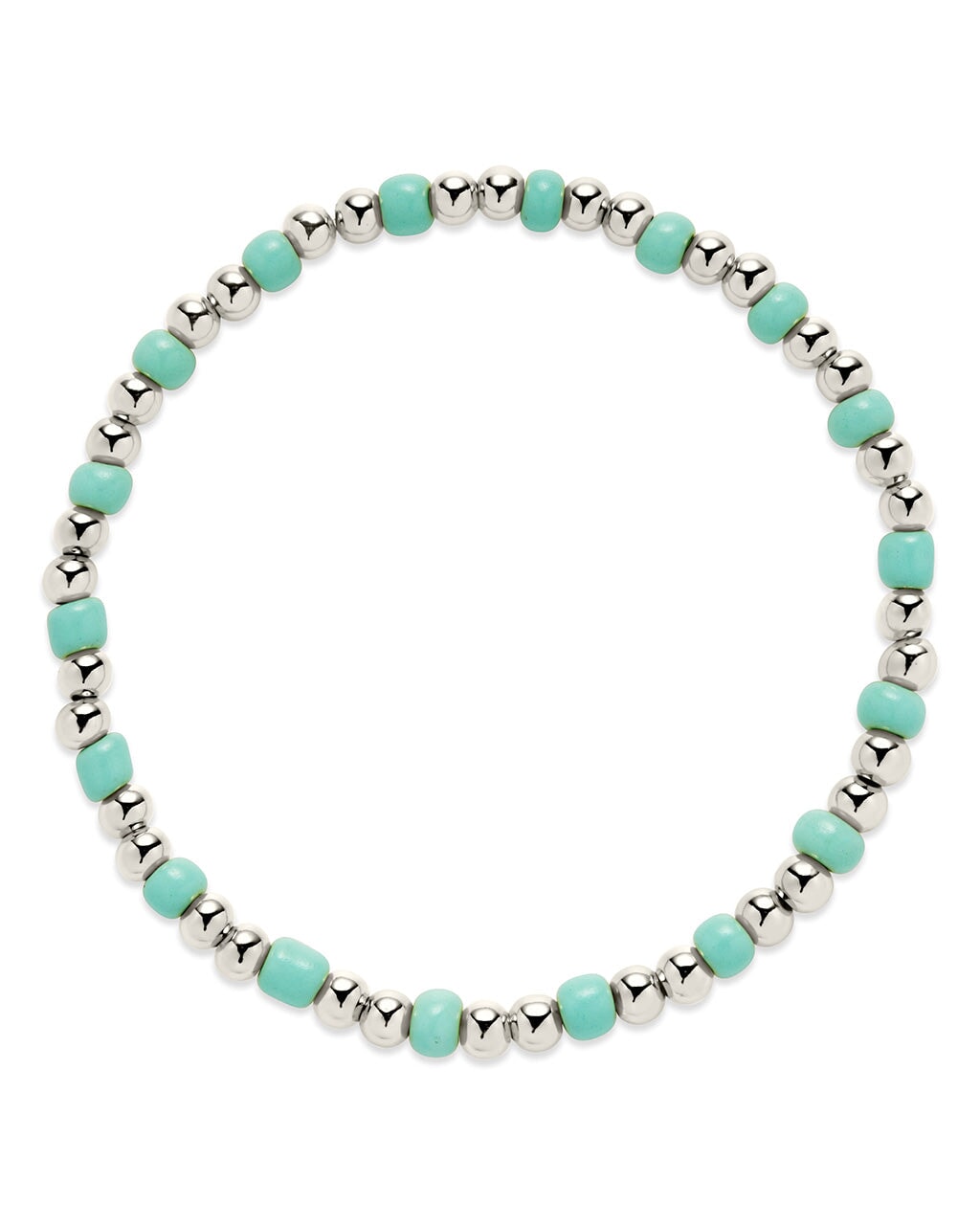 Misty Beaded Stretch Bracelet Set of 2 by Sterling Forever