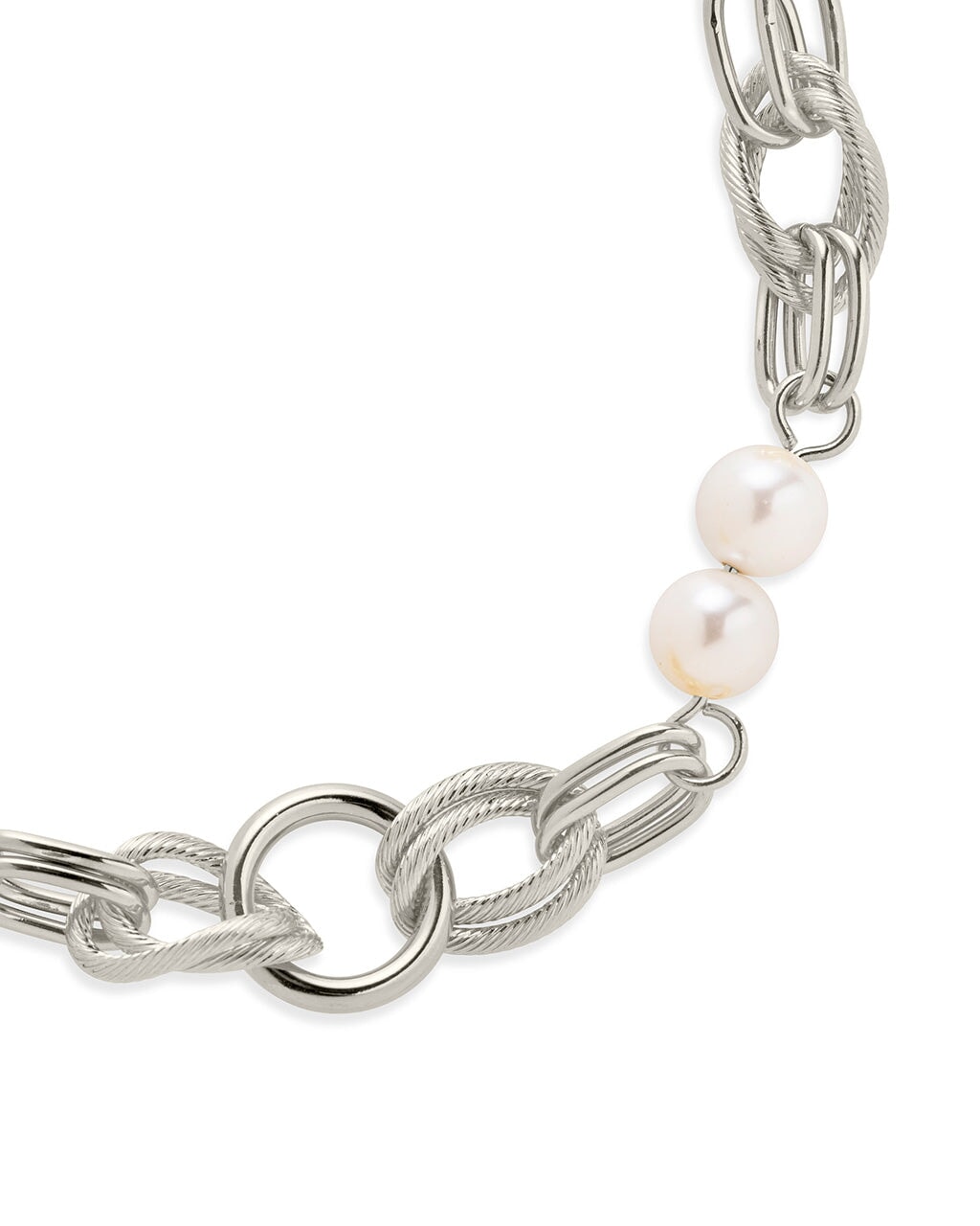 Ivanna Pearl Chain Bracelet by Sterling Forever