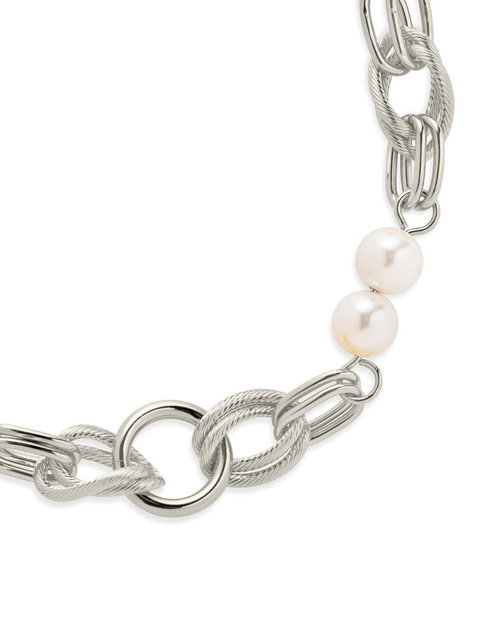 Ivanna Pearl Chain Bracelet by Sterling Forever