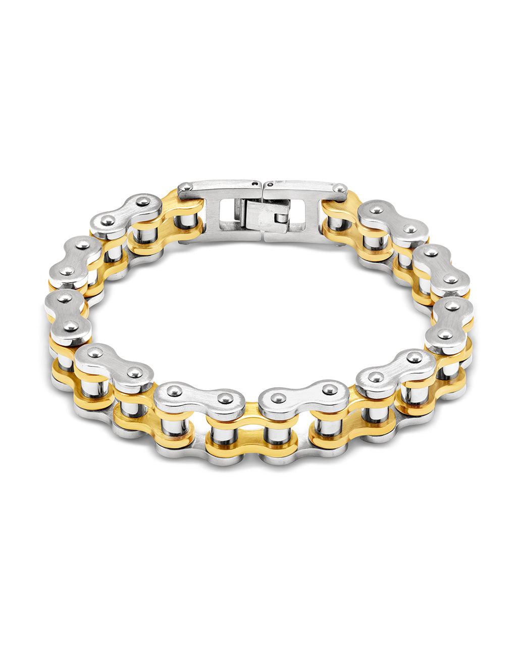 Bolt Watch Band Chain Bracelet by Sterling Forever