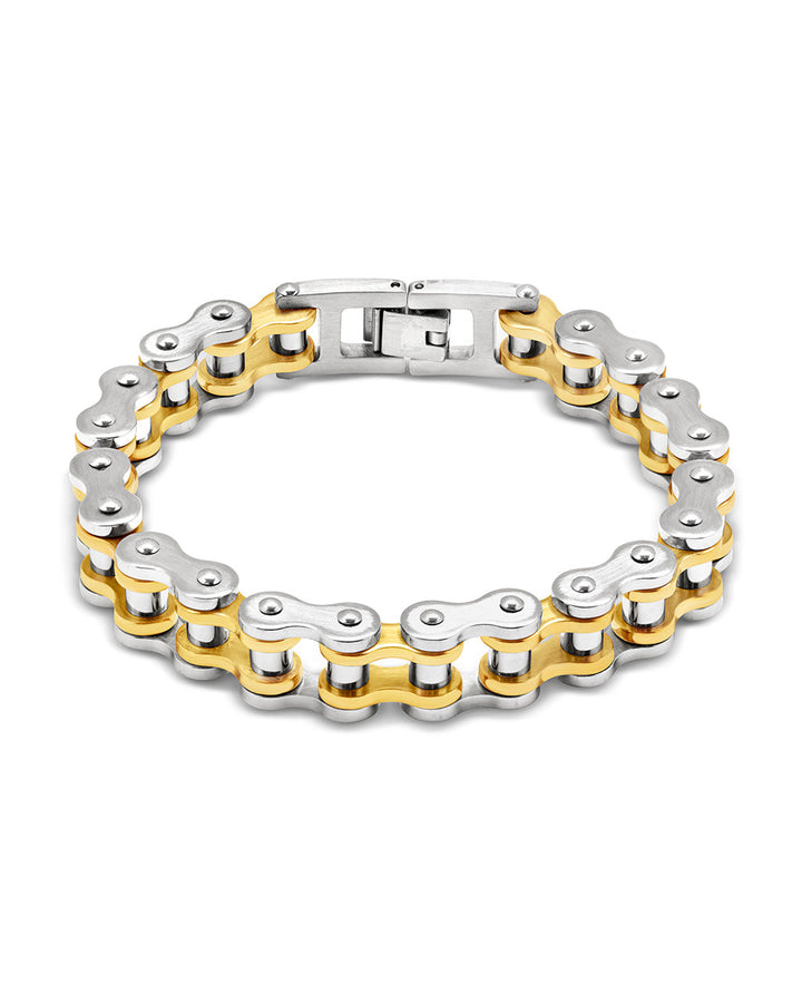 Bolt Watch Band Chain Bracelet by Sterling Forever