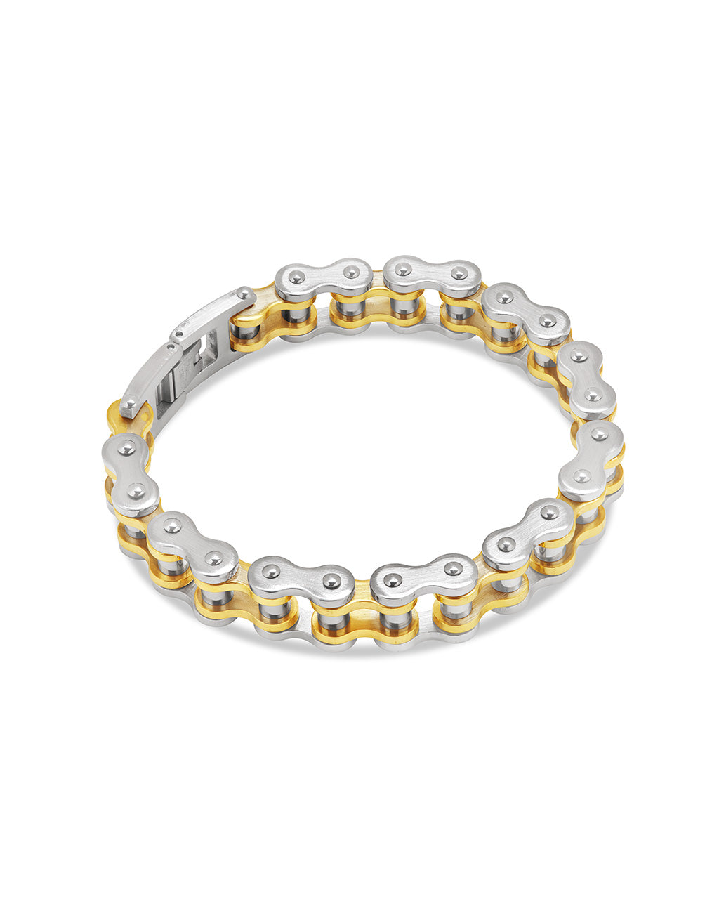 Bolt Watch Band Chain Bracelet by Sterling Forever