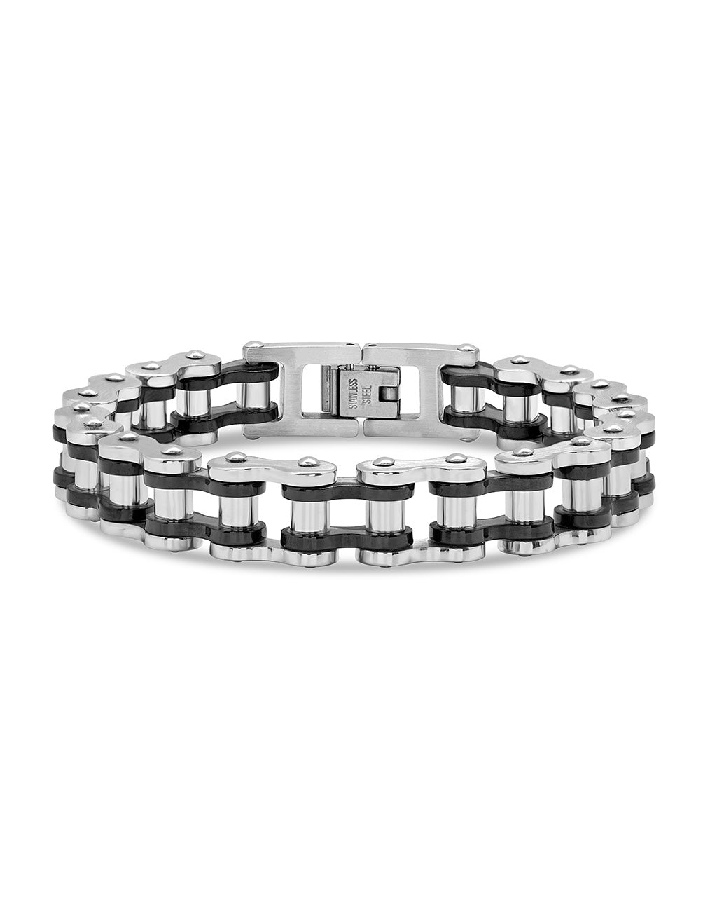 Bolt Watch Band Chain Bracelet by Sterling Forever