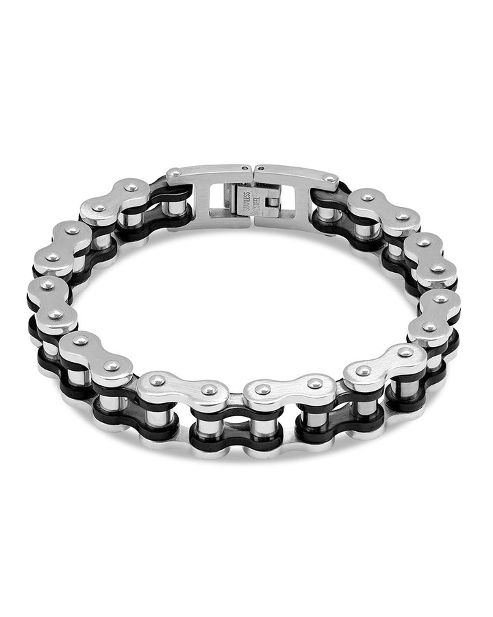 Bolt Watch Band Chain Bracelet by Sterling Forever