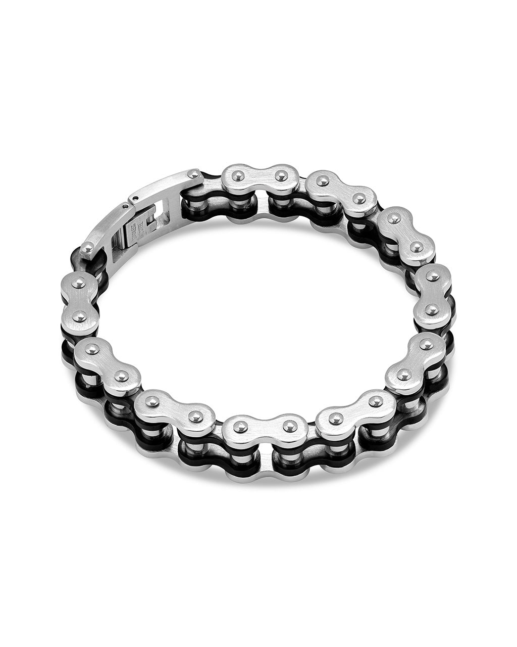 Bolt Watch Band Chain Bracelet by Sterling Forever