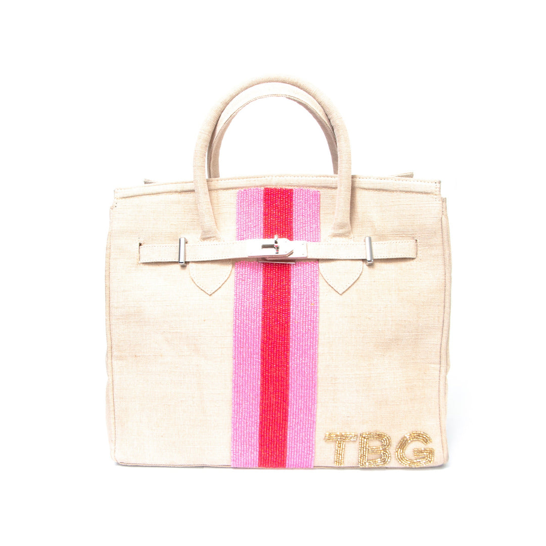 Neon Stripes and Initials by Tiana New York