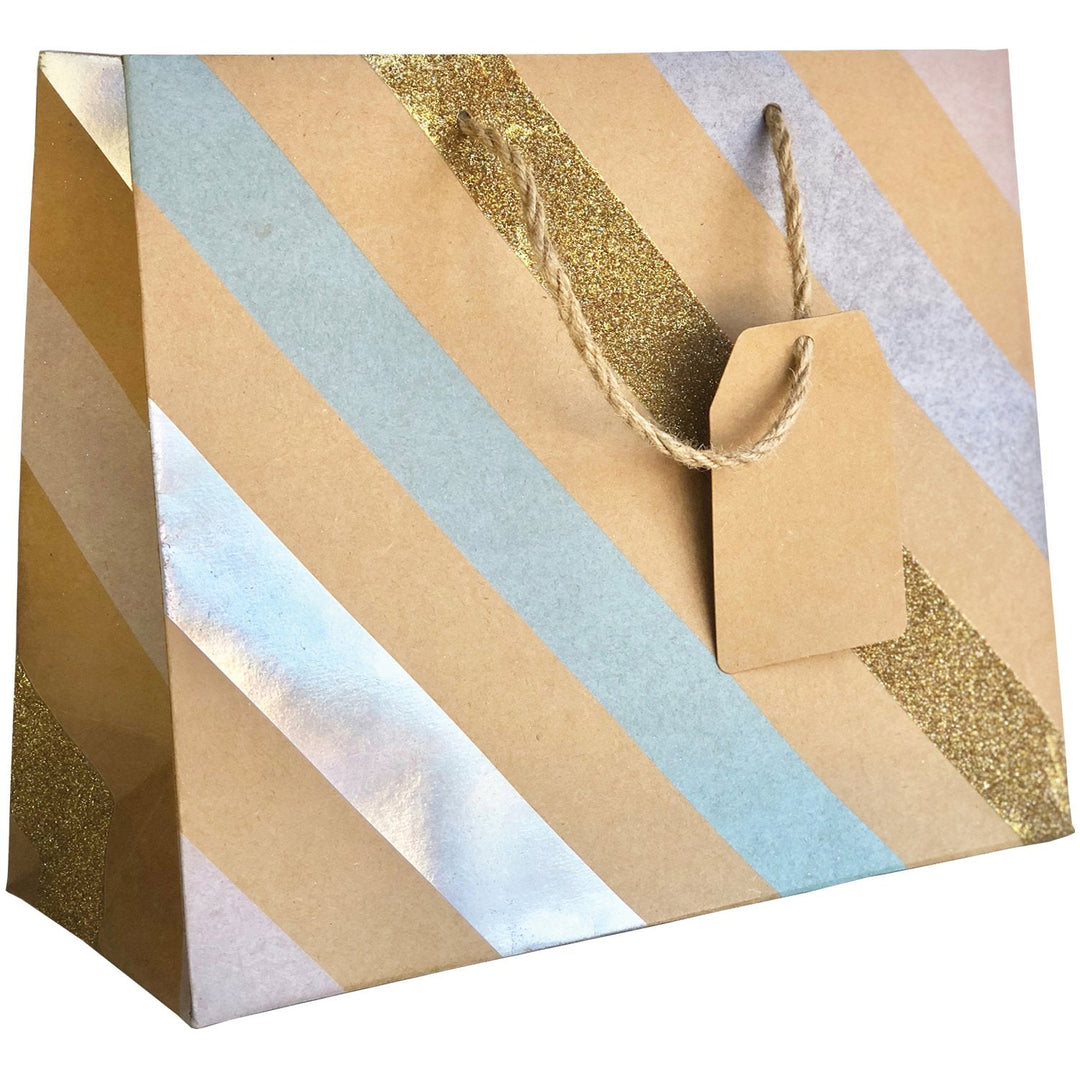 Large Gift Bags, Party Stripe by Present Paper