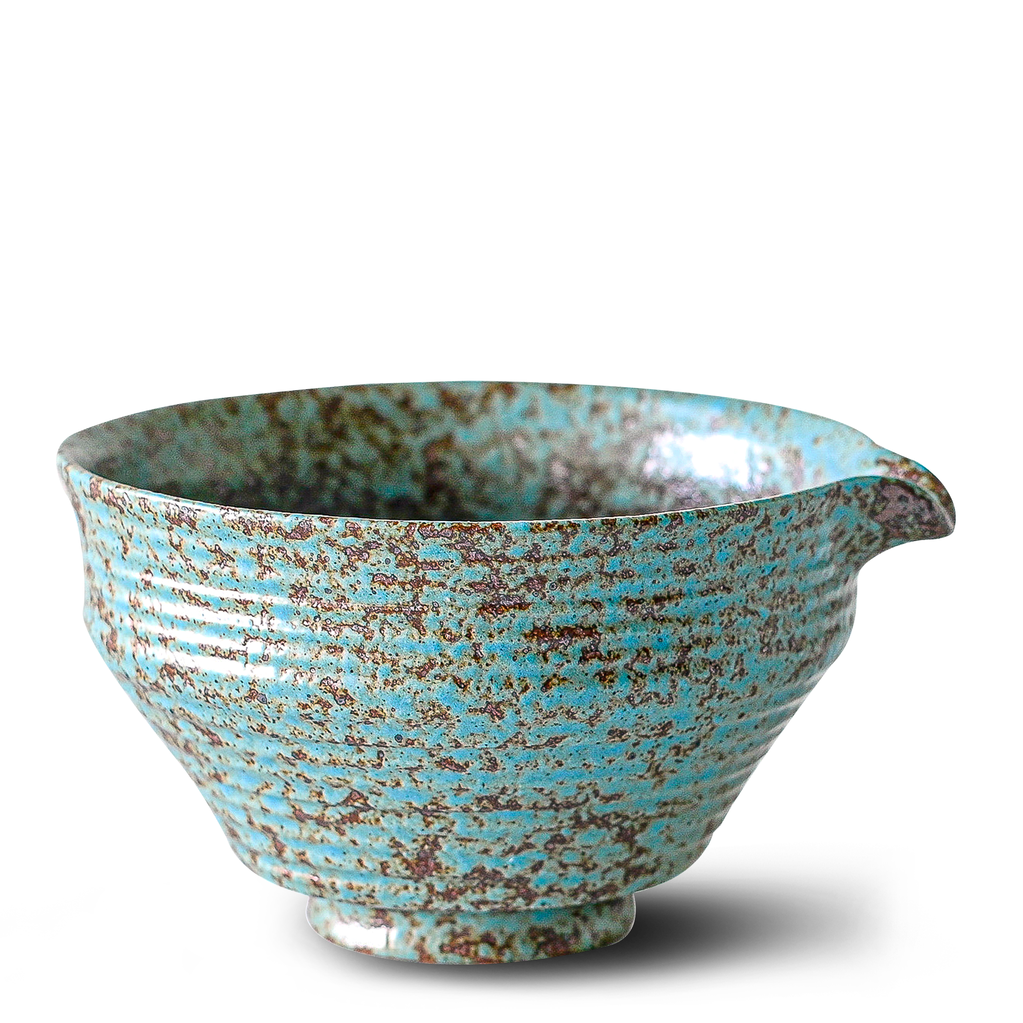Aprika Life Spouted Ceramic Matcha Bowl - Thumbnail 4