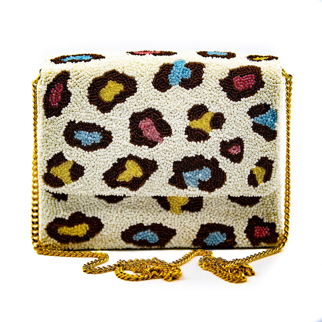 Multi Leopard Shoulder Bag by Tiana New York
