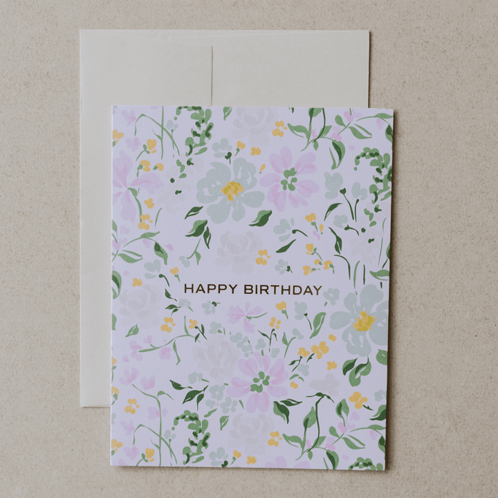 Assorted Happy Birthday Boxed Card Set - Pack of 12