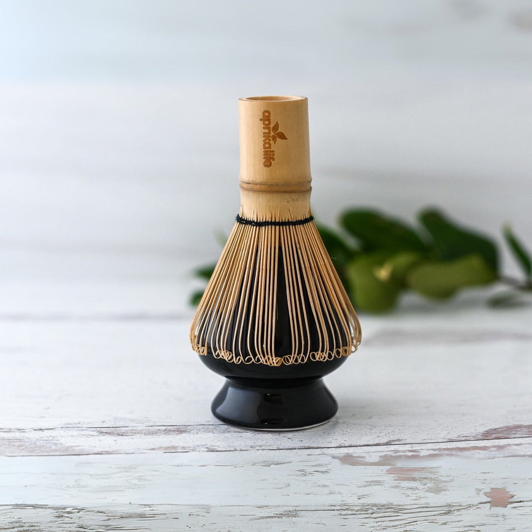 Black Matcha Whisk Holder by Aprika Life