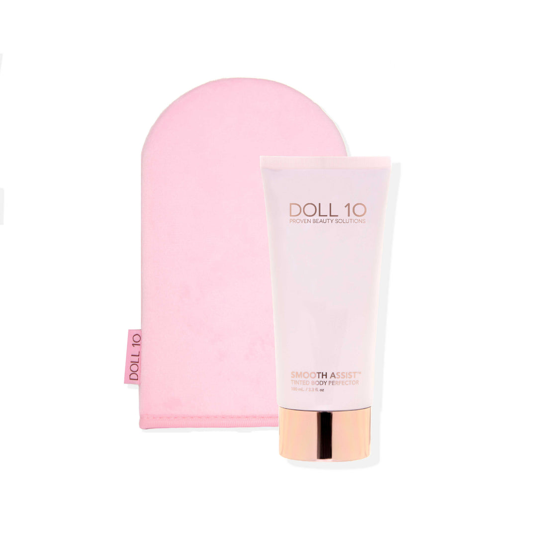 Tinted Body Perfector with Mitt by Doll 10 Beauty