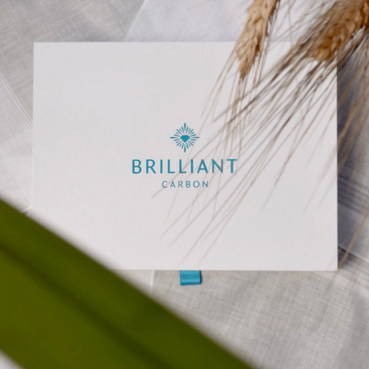 Zania Engagement Ring in Yellow Gold by Brilliant Carbon