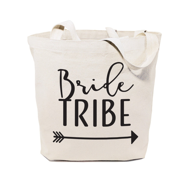 Bride Tribe Wedding Cotton Canvas Tote Bag by The Cotton & Canvas Co.