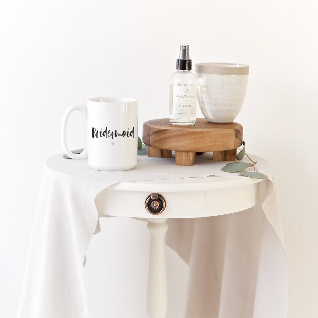 Bridesmaid Coffee Mug by The Cotton & Canvas Co.