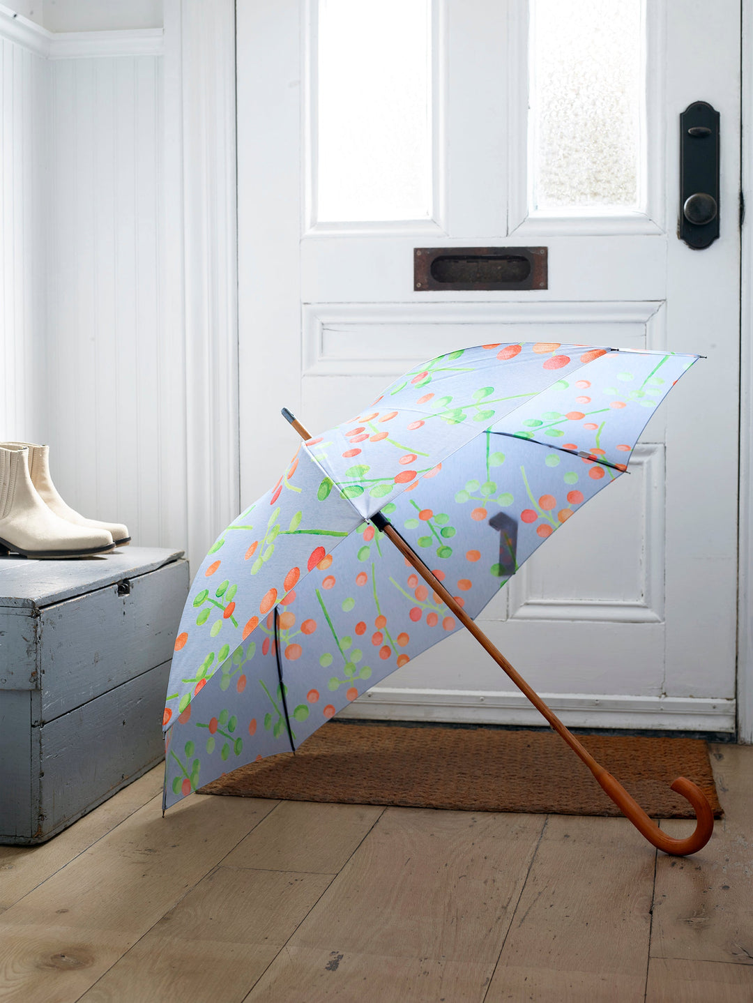 Umbrella:  Brunia on Grey by India & Purry
