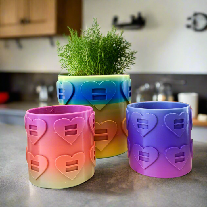 Equality Planter - Custom Colors Available by Rosebud HomeGoods