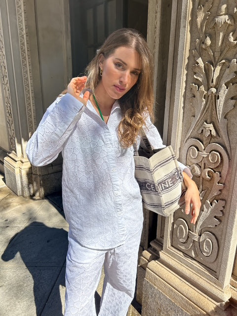 The Georgica Eyelet Beach Pant by Jocelyn