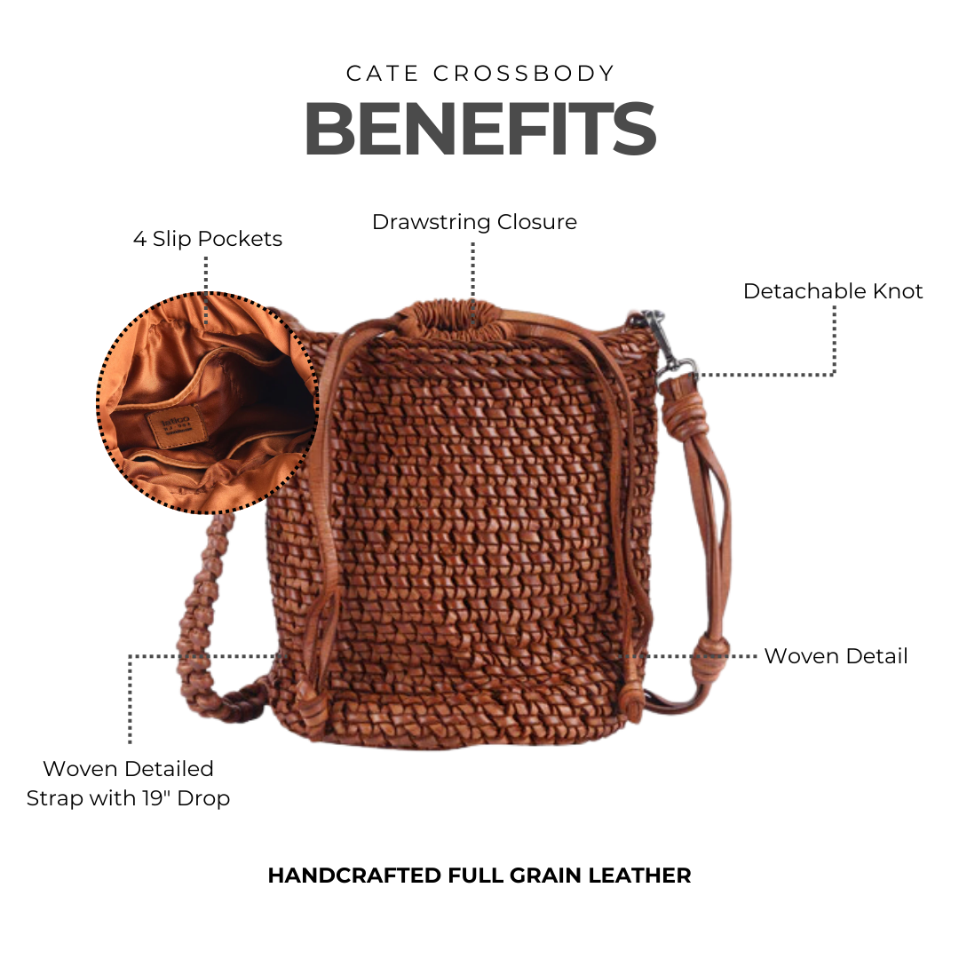 Cate Crossbody by Latico Leathers