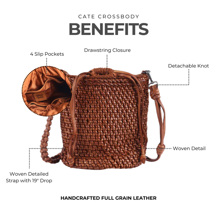 Cate Crossbody by Latico Leathers