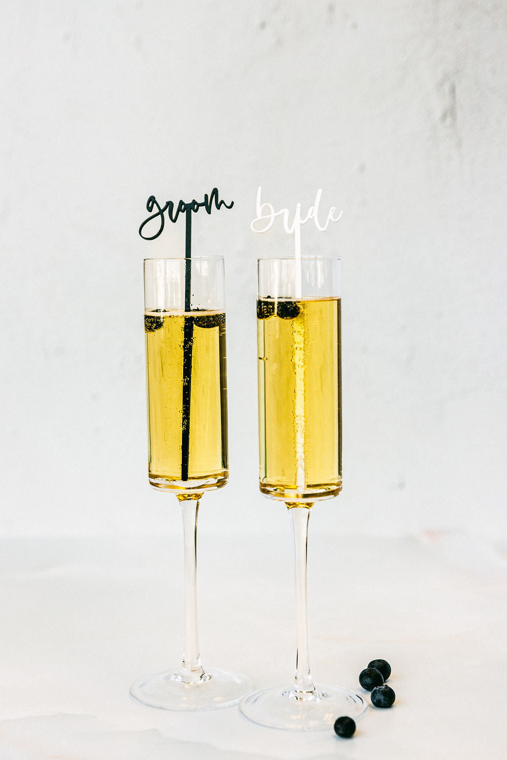 Bride and Groom Drink Stirrers, Set of 2