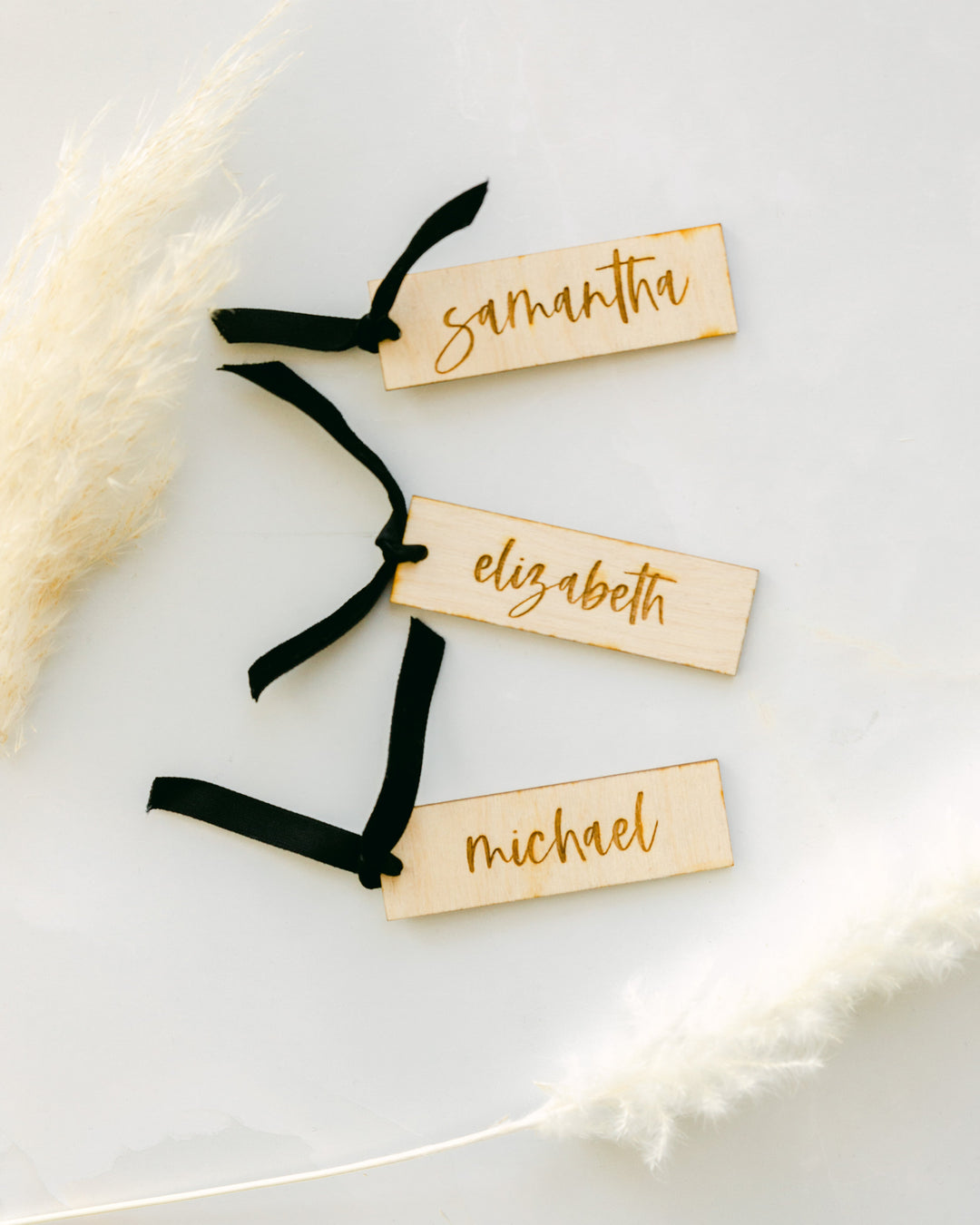 Personalized Name Wooden Gift Tag by The Cotton & Canvas Co.