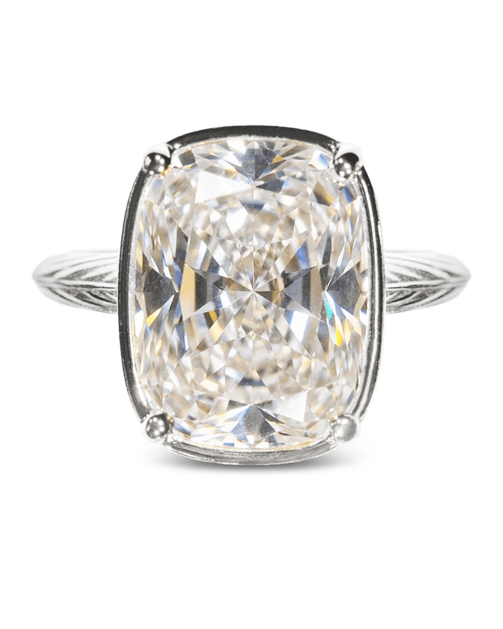 Elongated Cushion Cocktail Ring 4ct & 8ct