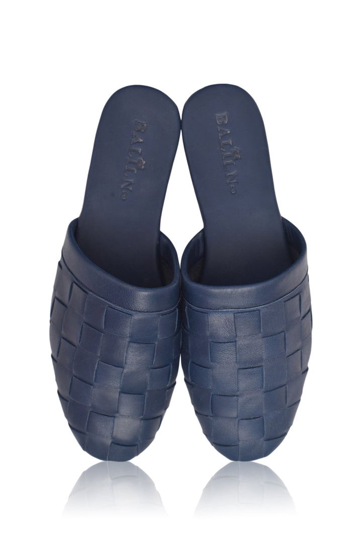 Clementine Leather Slides by Bali Lane