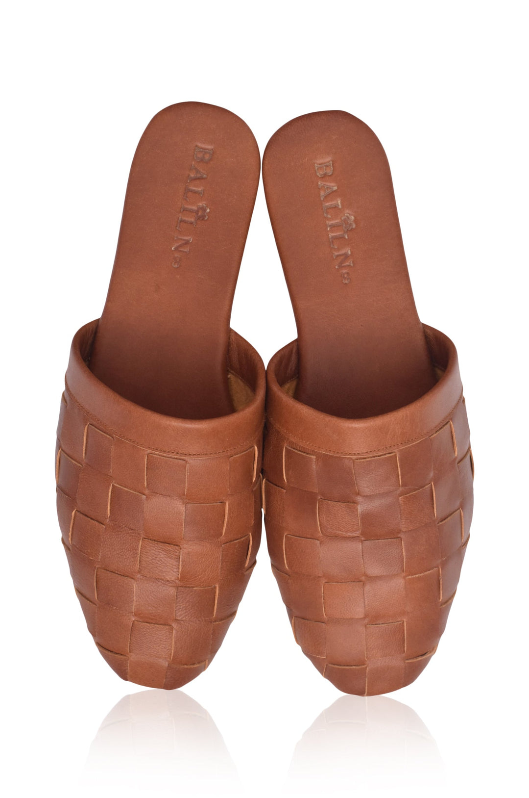 Clementine Leather Slides by Bali Lane