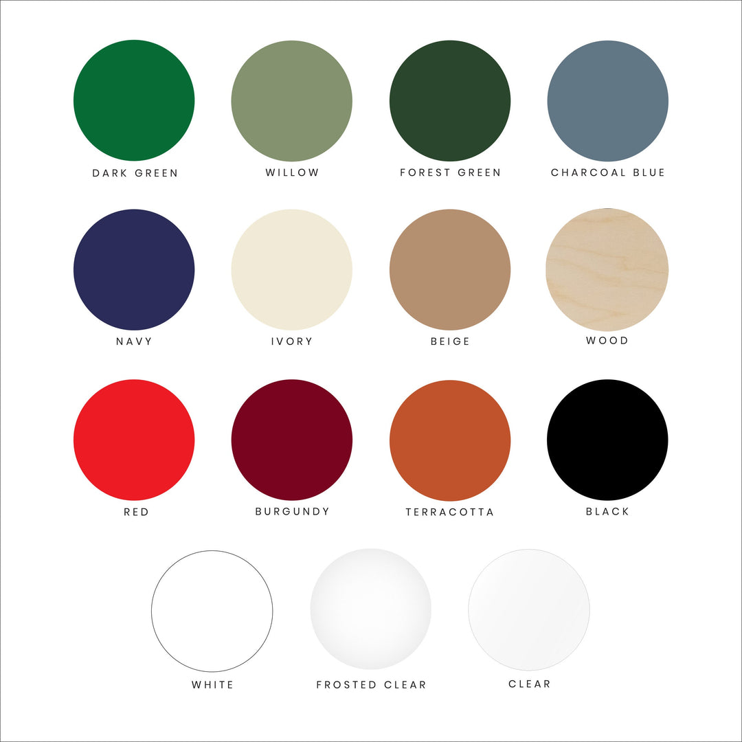 Personalized Name Acrylic Place Card by The Cotton & Canvas Co.