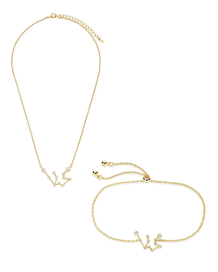 'When Stars Align' Constellation Necklace and Bracelet Set