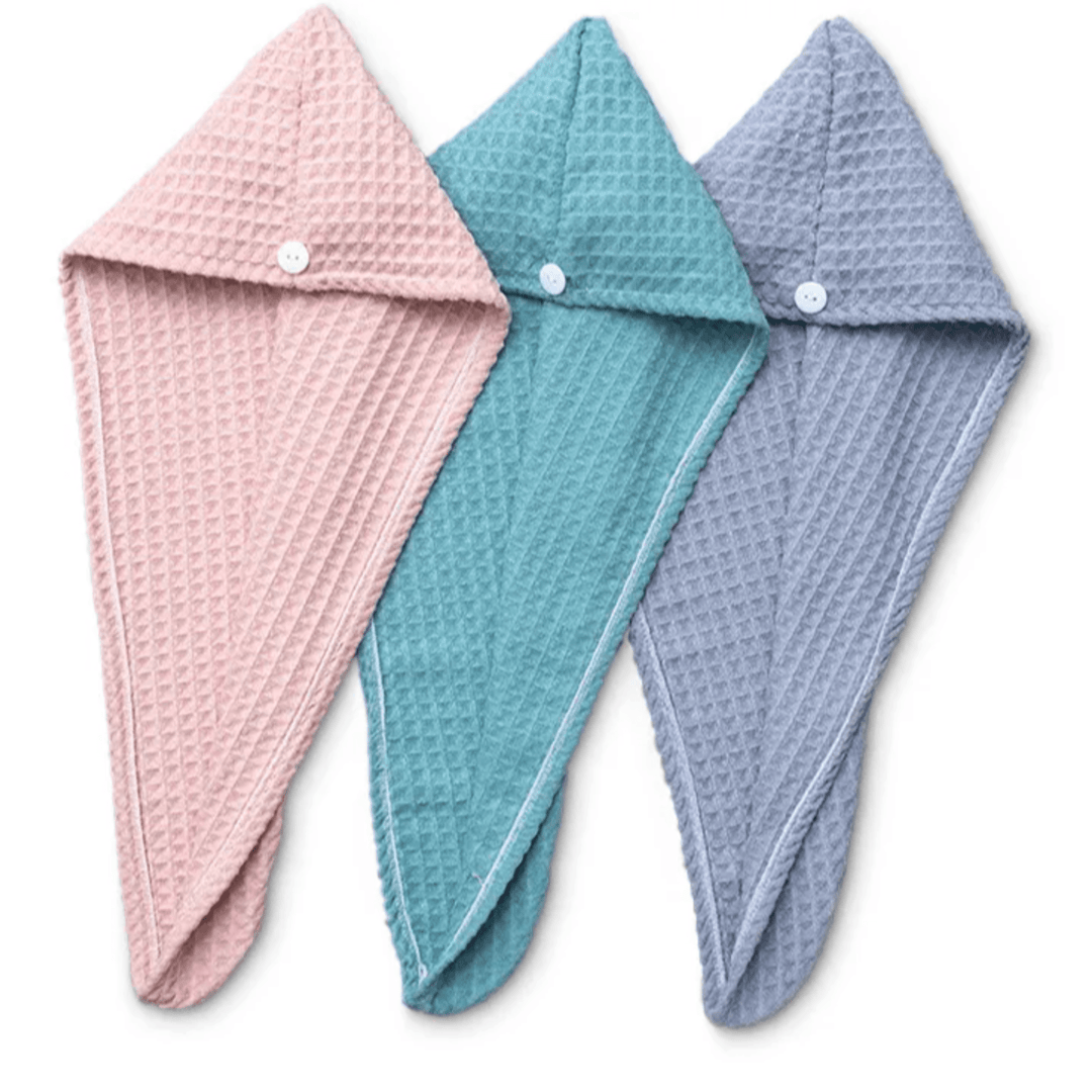 Wrap 'N Dry Microfiber Hair Towel - Blush by Giften Market