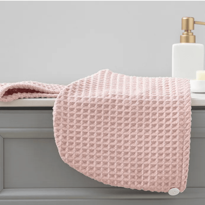 Wrap 'N Dry Microfiber Hair Towel - Blush by Giften Market