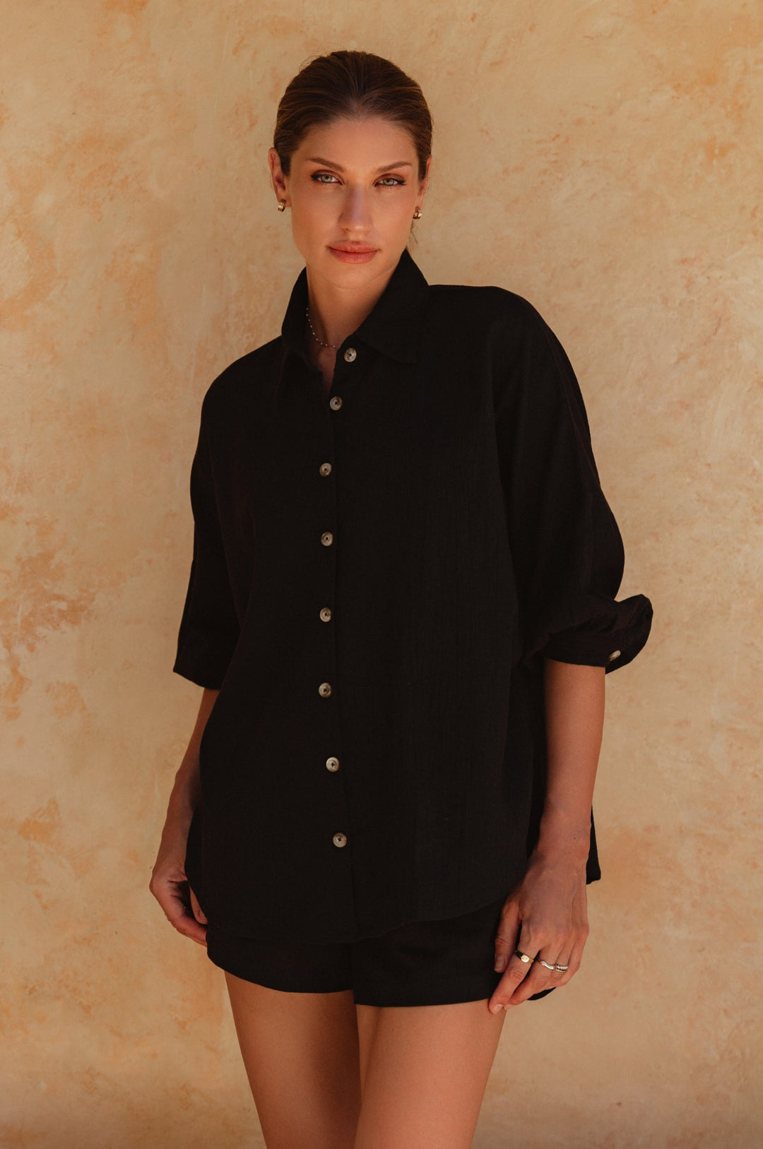 Corsica Linen Shirt by Bali Lane