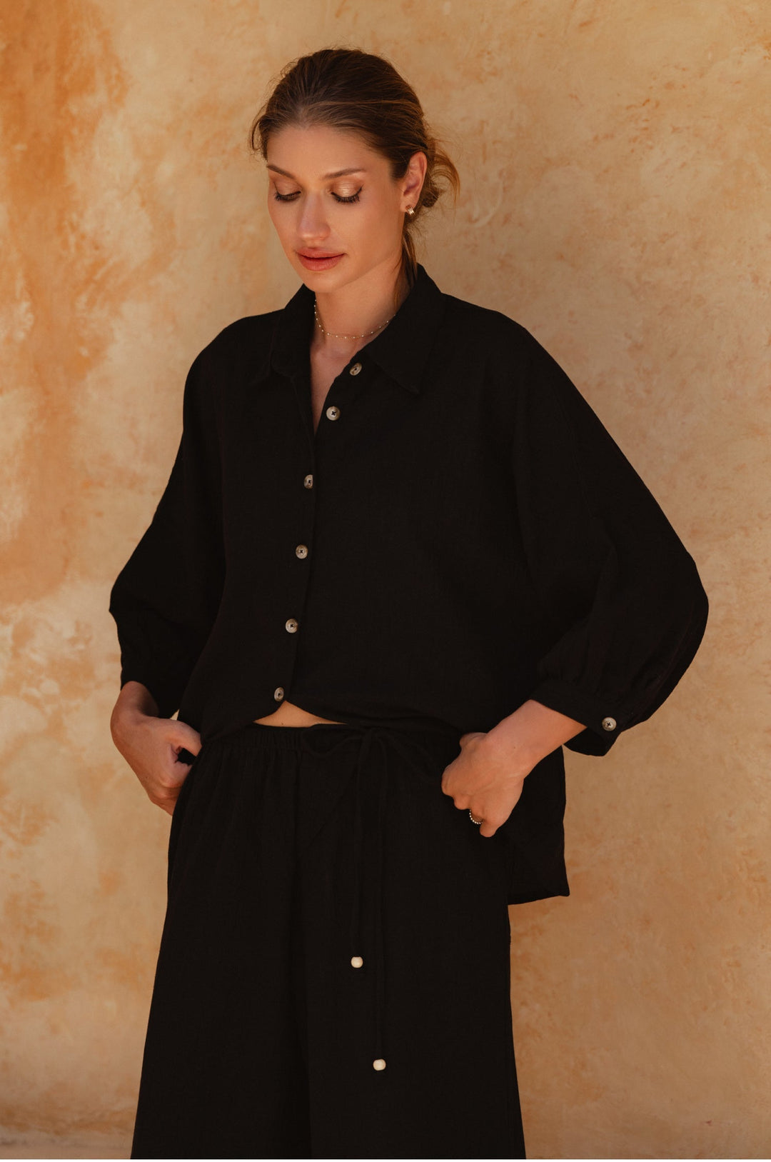 Corsica Linen Shirt by Bali Lane