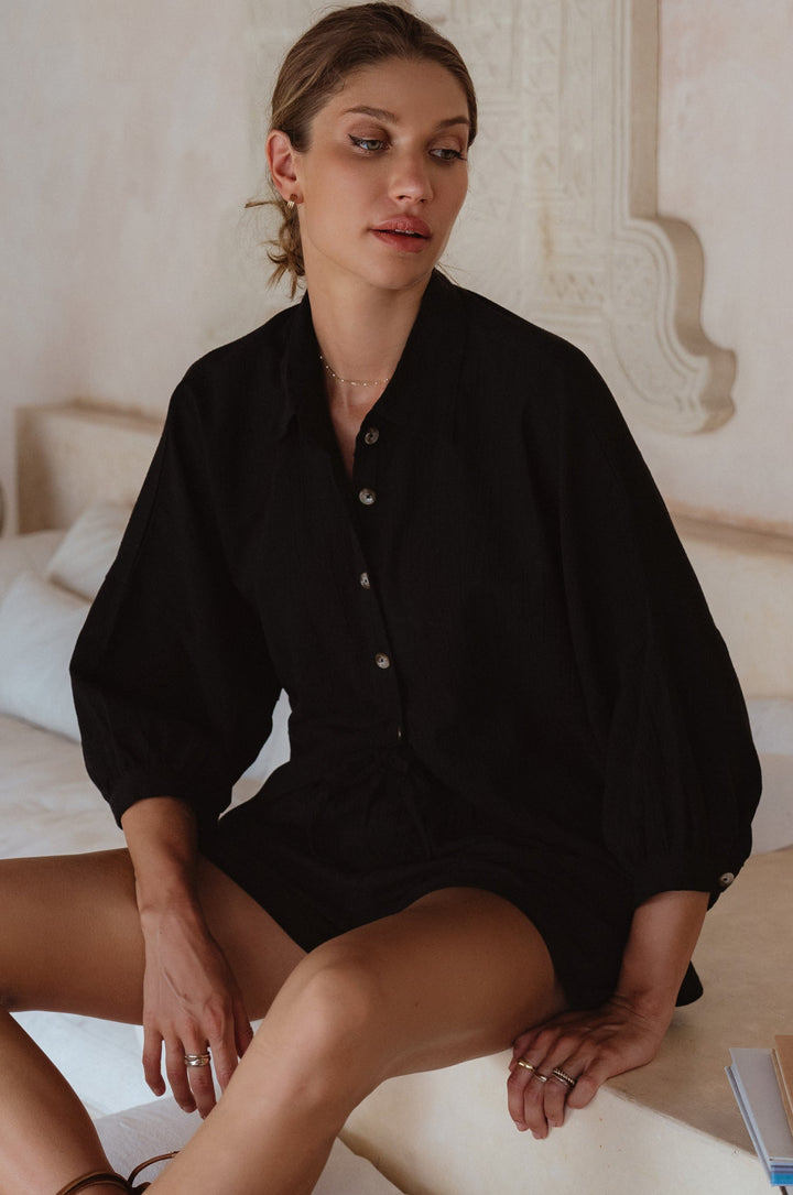 Corsica Linen Shirt by Bali Lane