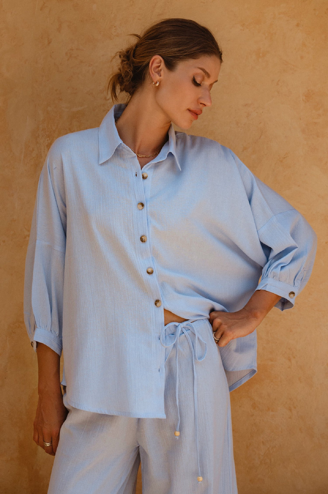 Corsica Linen Shirt by Bali Lane