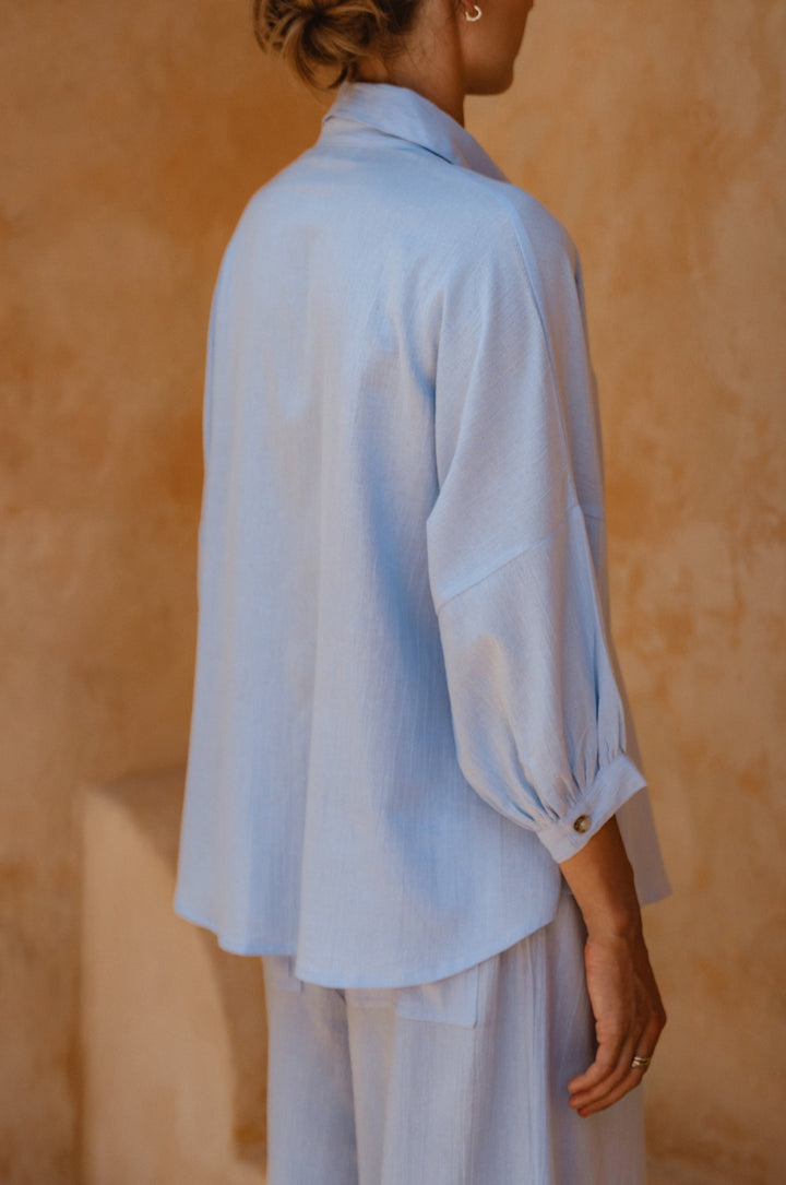 Corsica Linen Shirt by Bali Lane