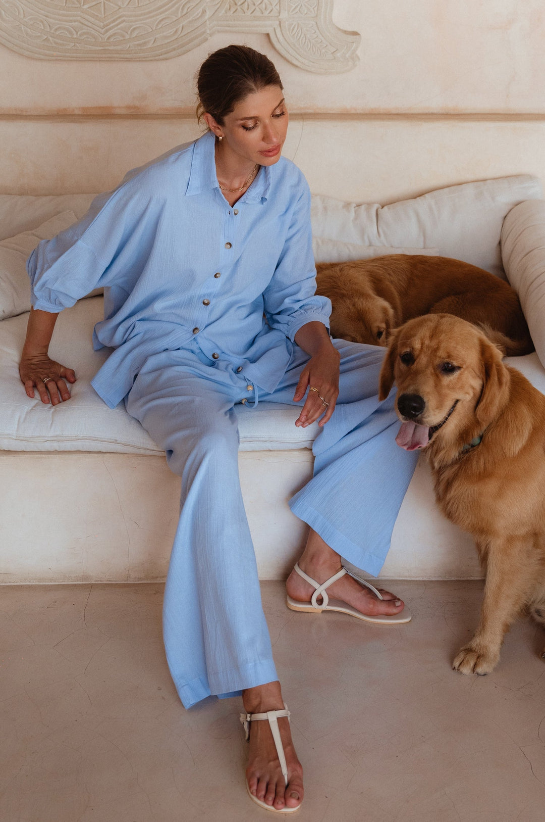 Corsica Linen Shirt by Bali Lane