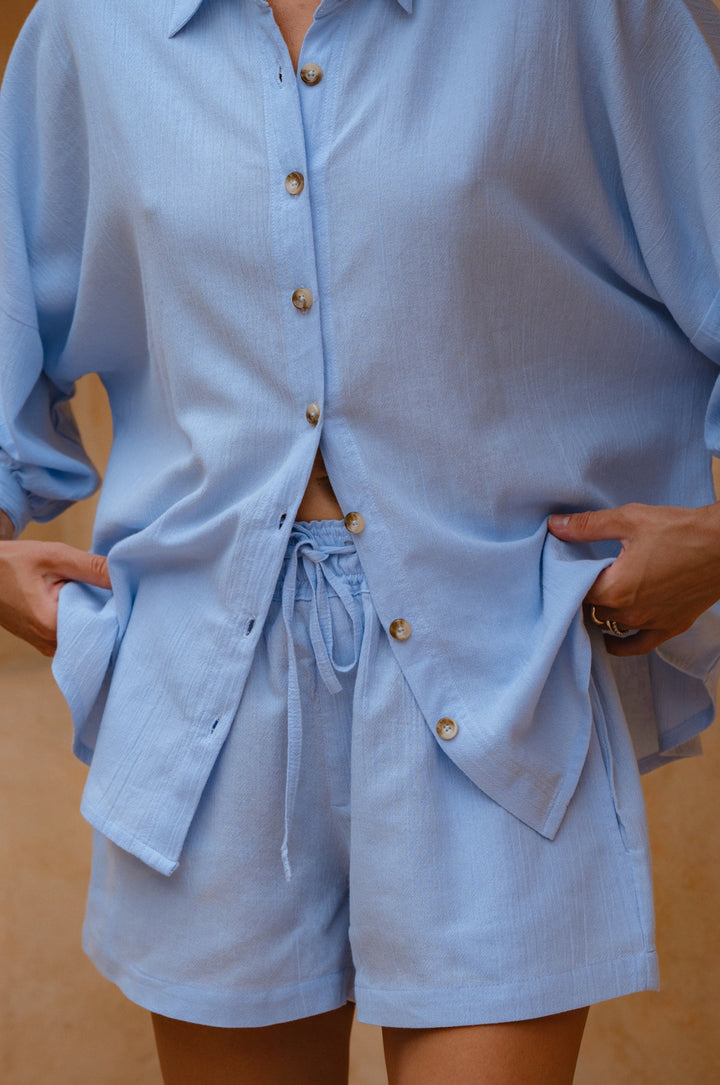Corsica Linen Shirt by Bali Lane