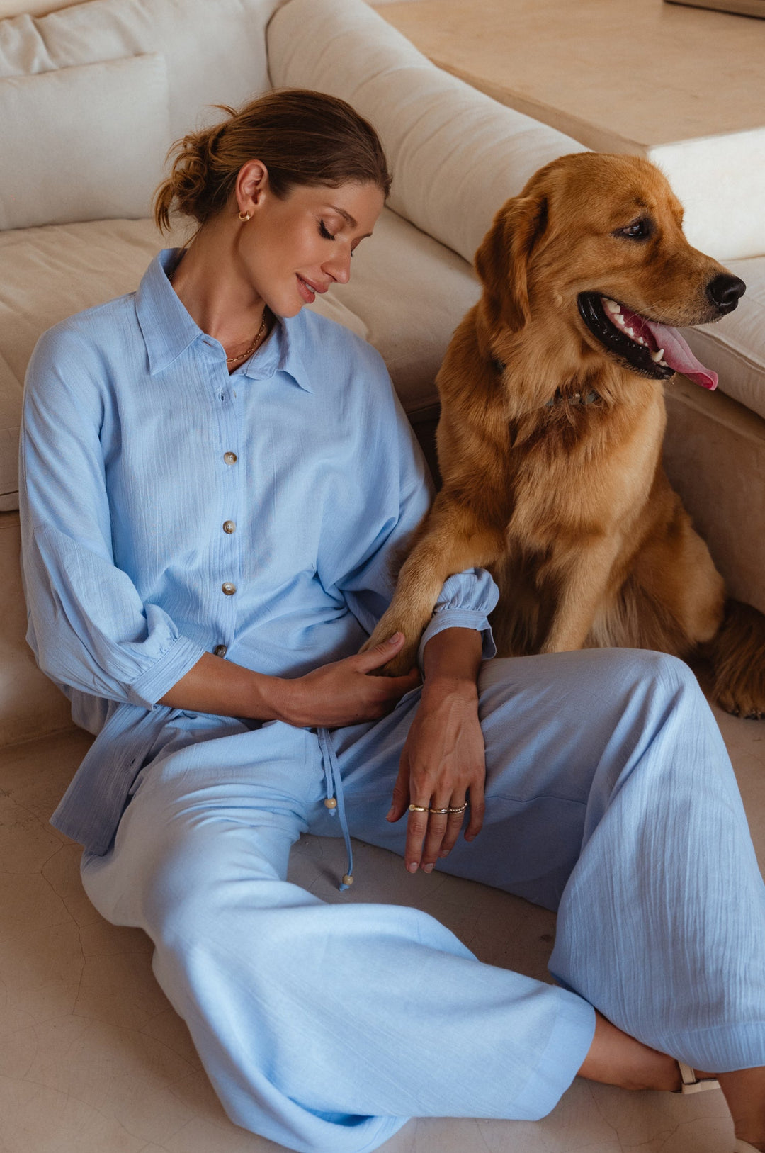 Corsica Linen Shirt by Bali Lane